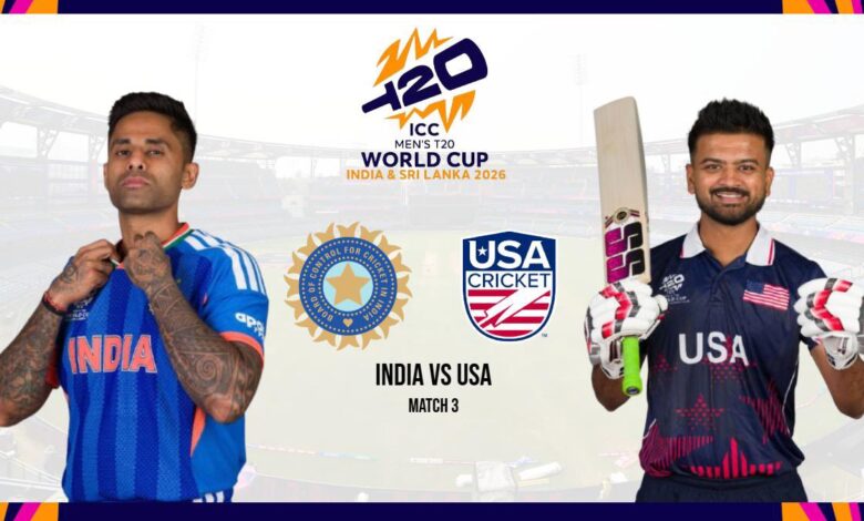 Ind vs USA T20 World Cup 2026